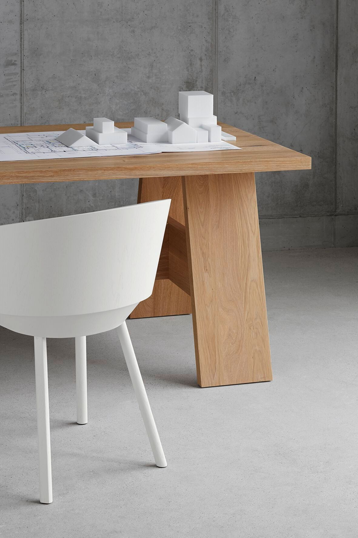 Деревянный стул с подлокотниками e15 Houdini ARCH-00099423 - Вид №20