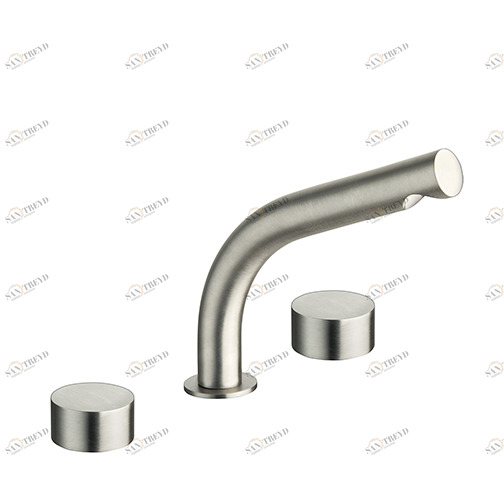 CRISX330 Смеситель для биде на 3 отверстия со сливом Up & Down 1 "1/4 Cristina Rubinetterie 