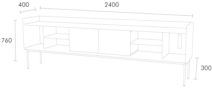 Grado Design Буфет из лакированной мдф с раздвижными дверцами Lin sun-id-1381177 - Вид №7