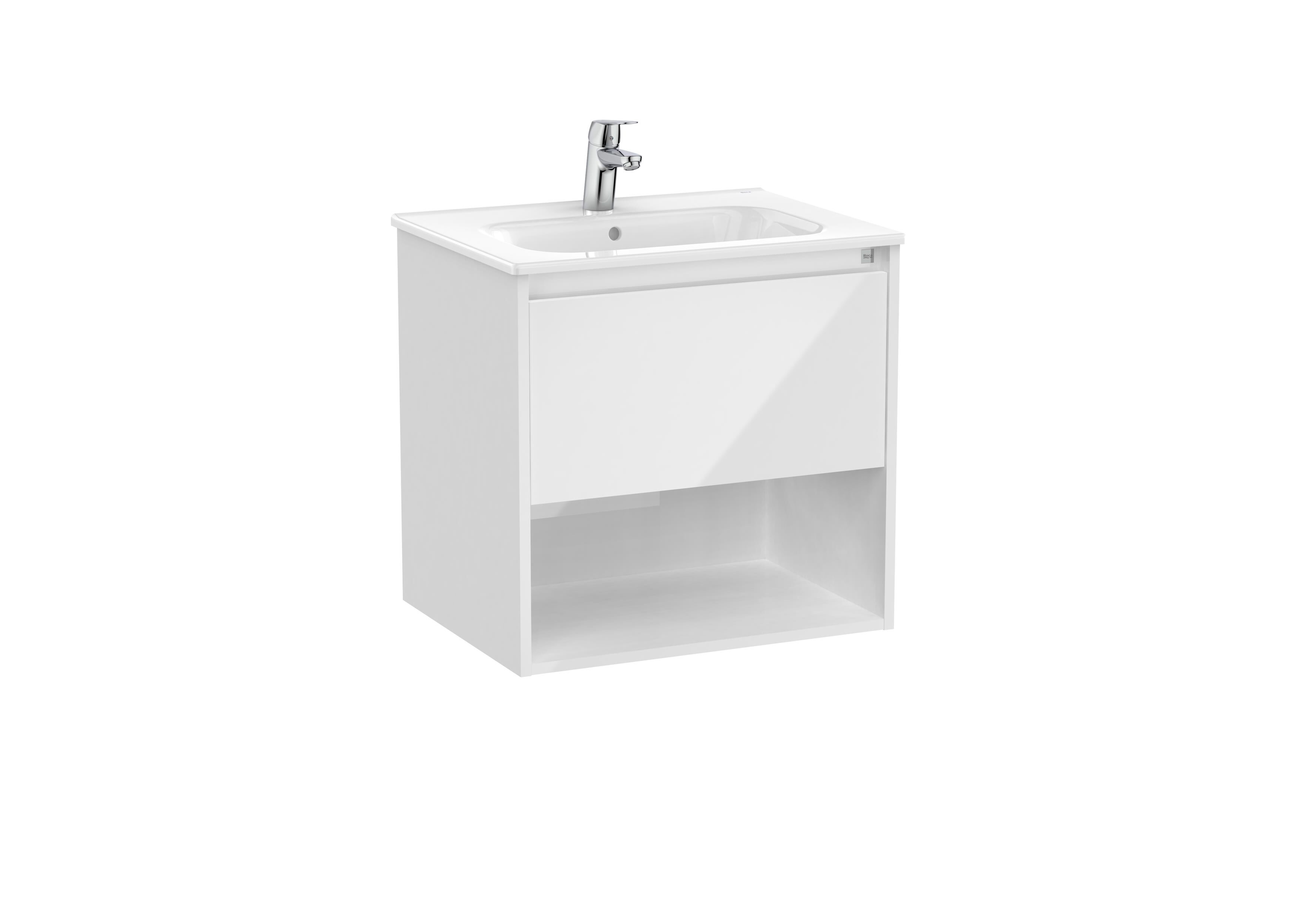 Деревянный подвесной умывальник со встроенным умывальником Roca Tenor ARCH-00050376