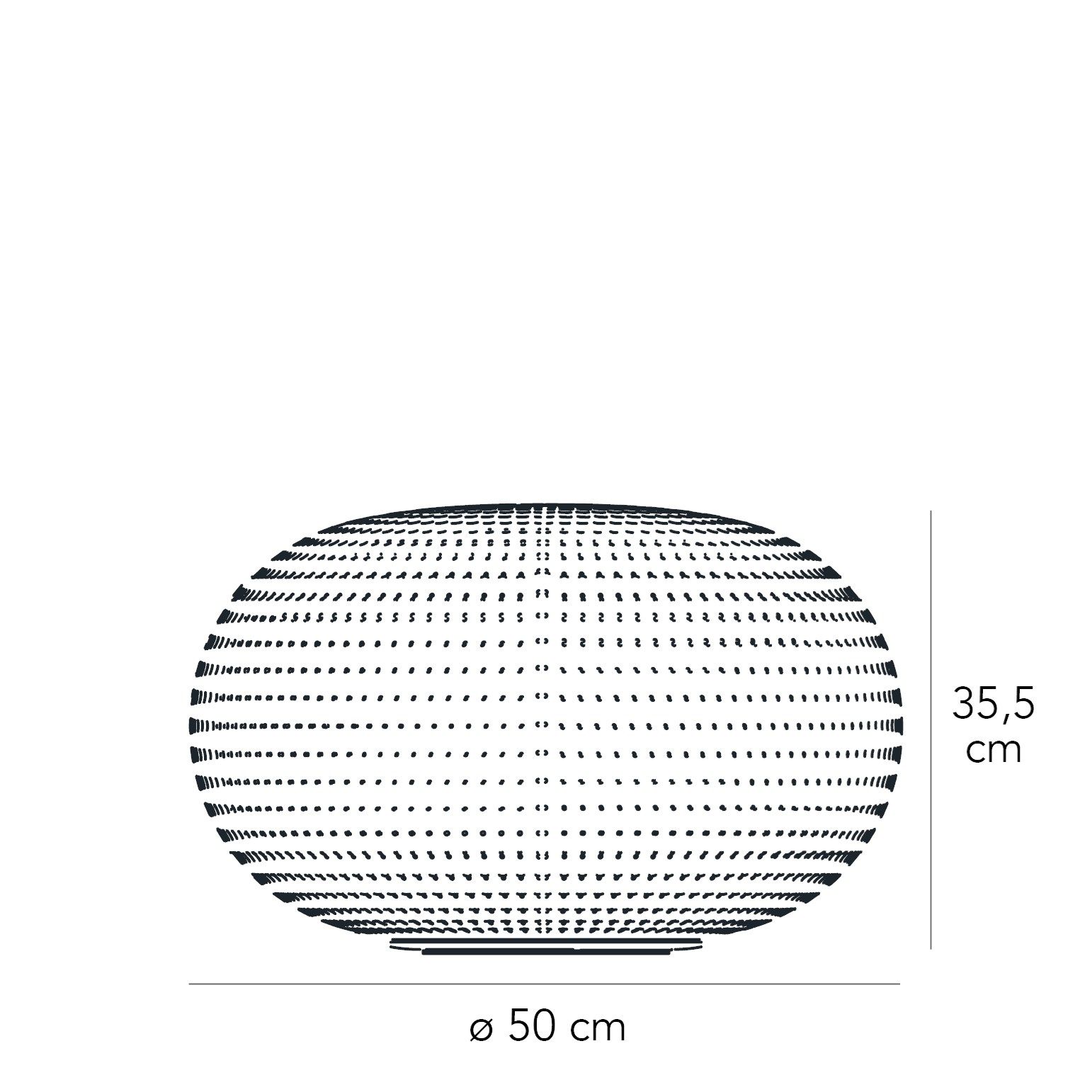 Светодиодная настольная лампа из дутого стекла FontanaArte Белый ARCH-00108688 - Вид №6