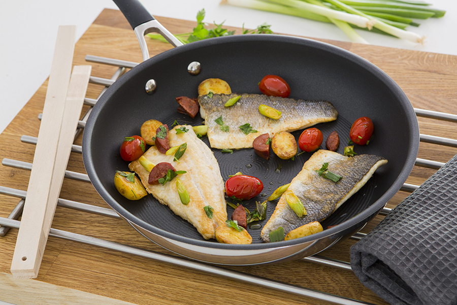 Набор из 4 сотейников и 1 сковороды Momentum нержавеющая сталь Circulon R78053 - Вид №4