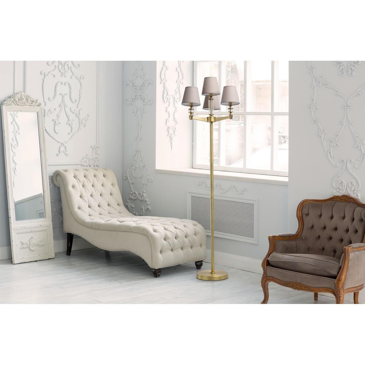 Торшер MW-Light ДельРей 700042504 MW-LIGHT ПОД СТАРИНУ 280239 Серый  - Вид №1