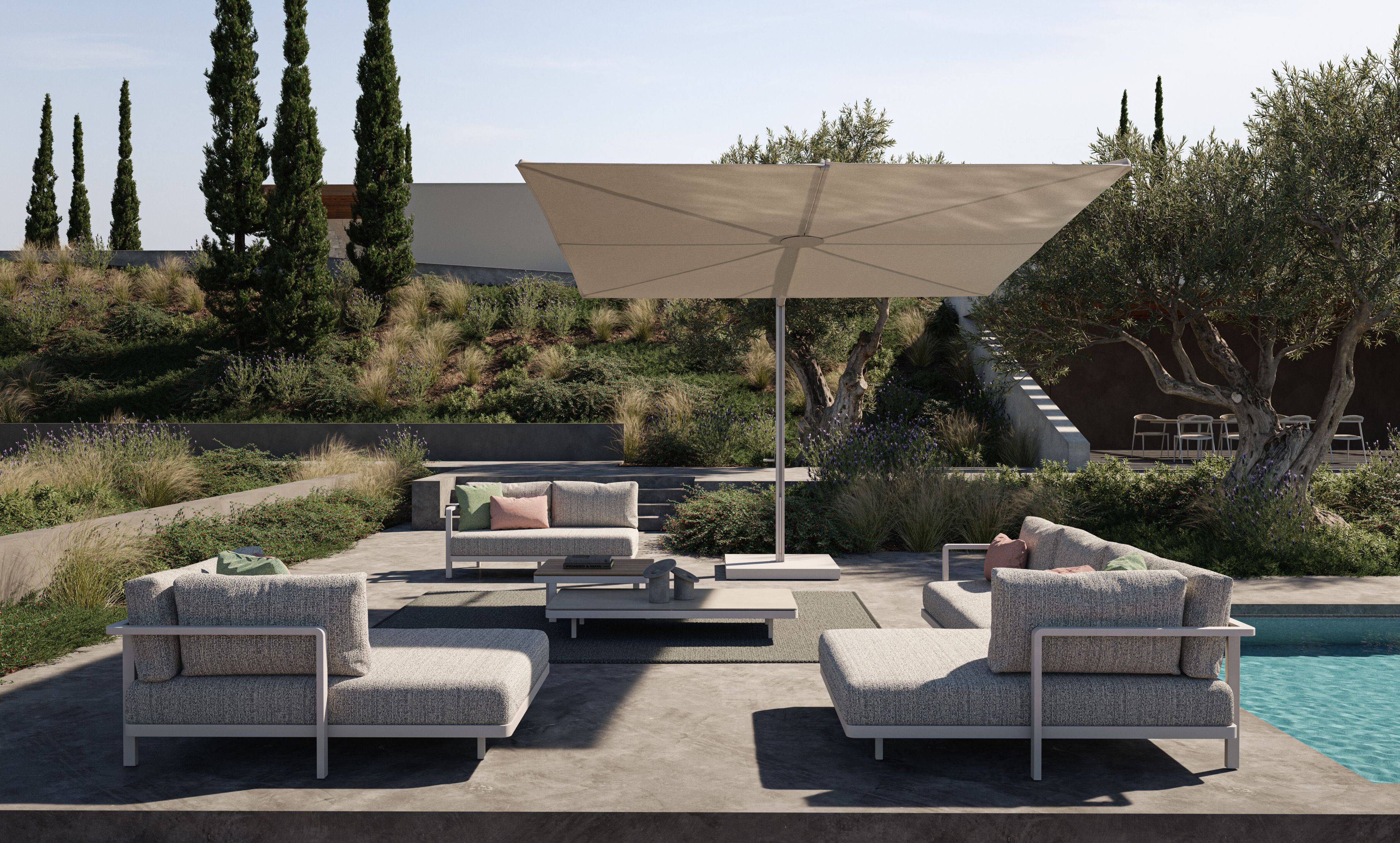 Регулируемый зонтик Royal Botania Solaz ARCH-00018702 - Вид №2