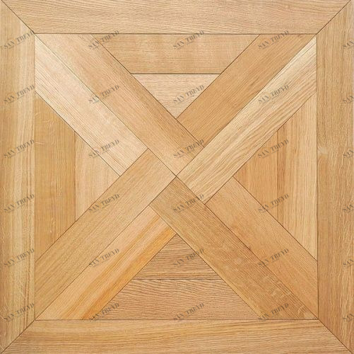 Модульный паркет Coswick Трианон Дуб Селект (Гладкая) 635х635 мм 11151701