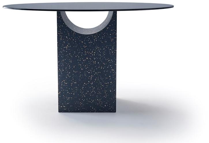 Sancal Круглый стол со стеклянной столешницей и основанием iq surface Vestige sun-id-1446651 - Вид №1