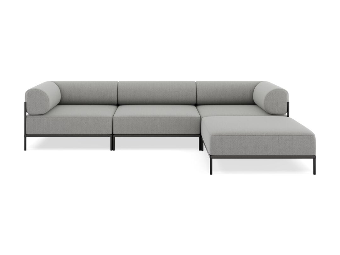 Угловой диван с шезлонгом 3 места Noah Living ARCH-00072575