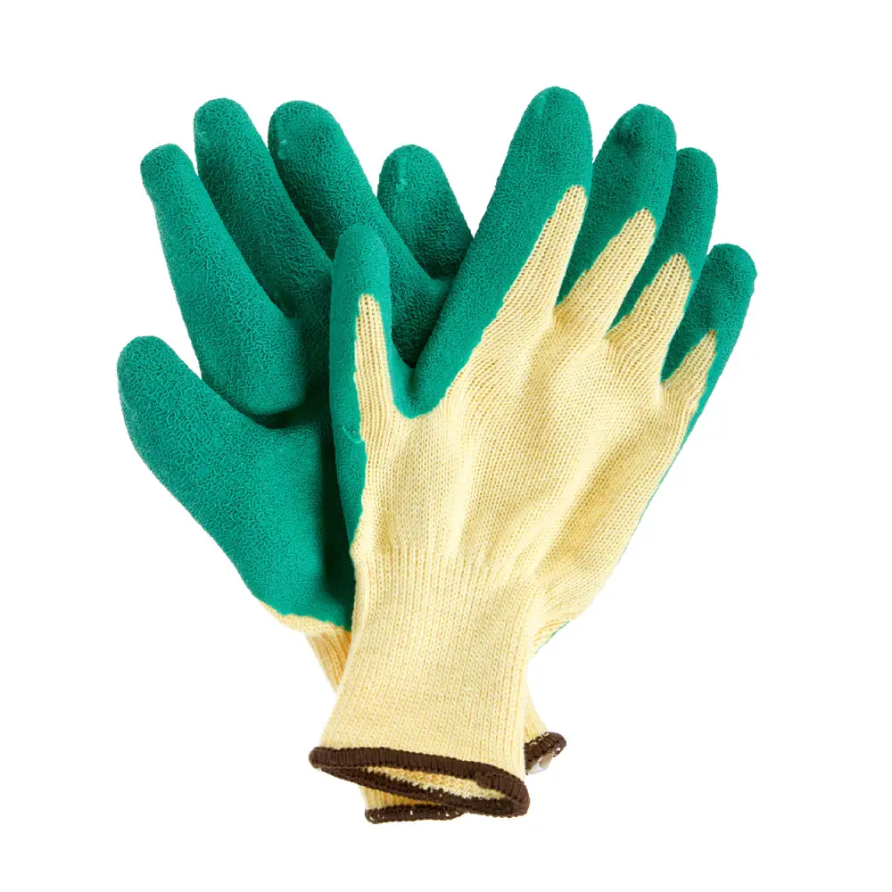 Перчатки садовые влагоустойчивые с латесным покрытием KWB STLM-2120214