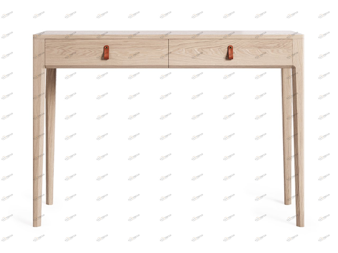 Туалетный столик с ящиками осветленный дуб Case THE IDEA  210498 Бежевый 