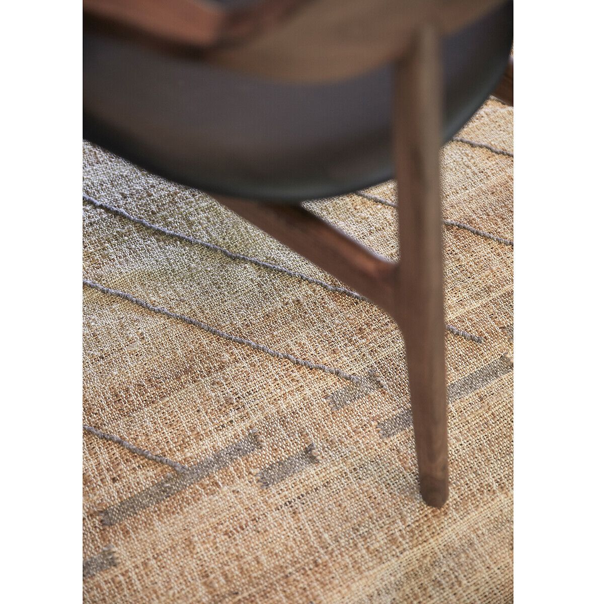 Кресло из грецкого ореха и кожи с подлокотниками AMPM ARIÉ ARCH-00112992 - Вид №4