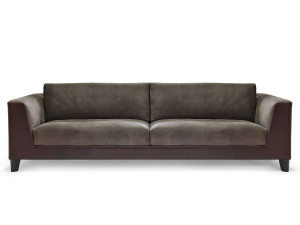 3-местный кожаный диван