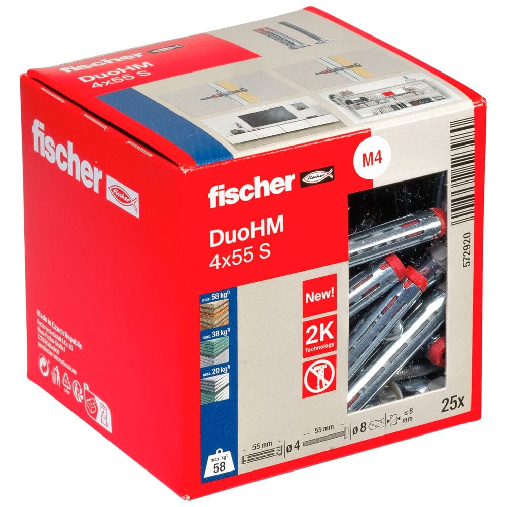 Дюбель FISCHER DuoHM ARCH-00080658 - Вид №16