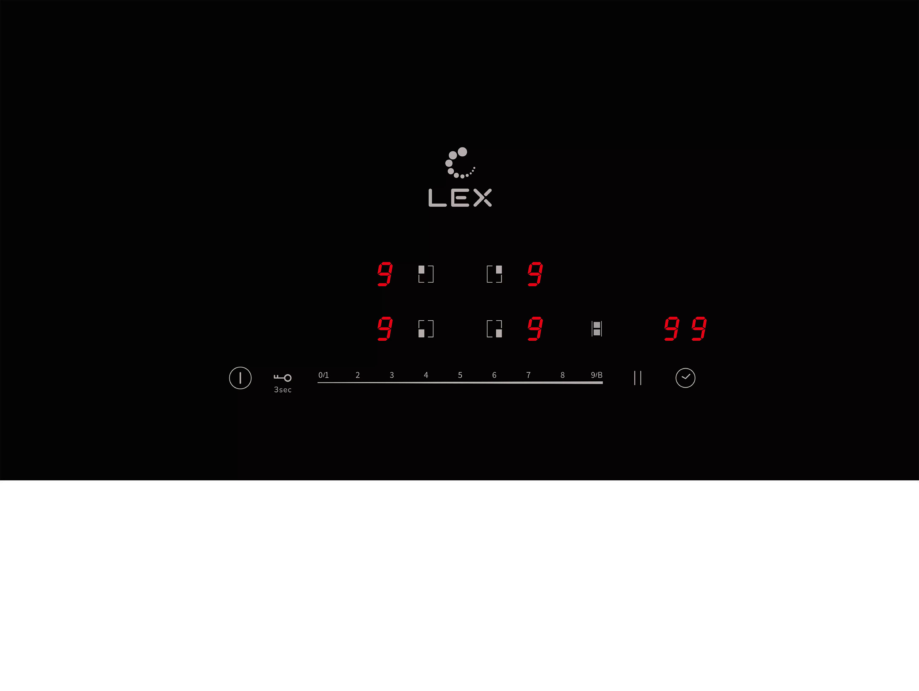 9101434 Индукционная варочная поверхность LEX EVI 641A BL STDN-0045447 - Вид №1