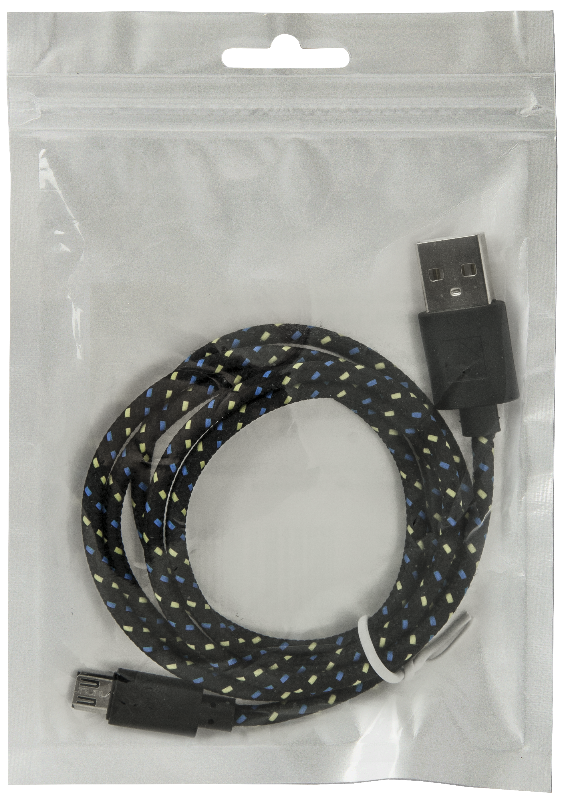 87474 usb кабель usb08-03t usb2.0 am-microbm, 1.0м пакет Defender Santreyd  - Вид №2