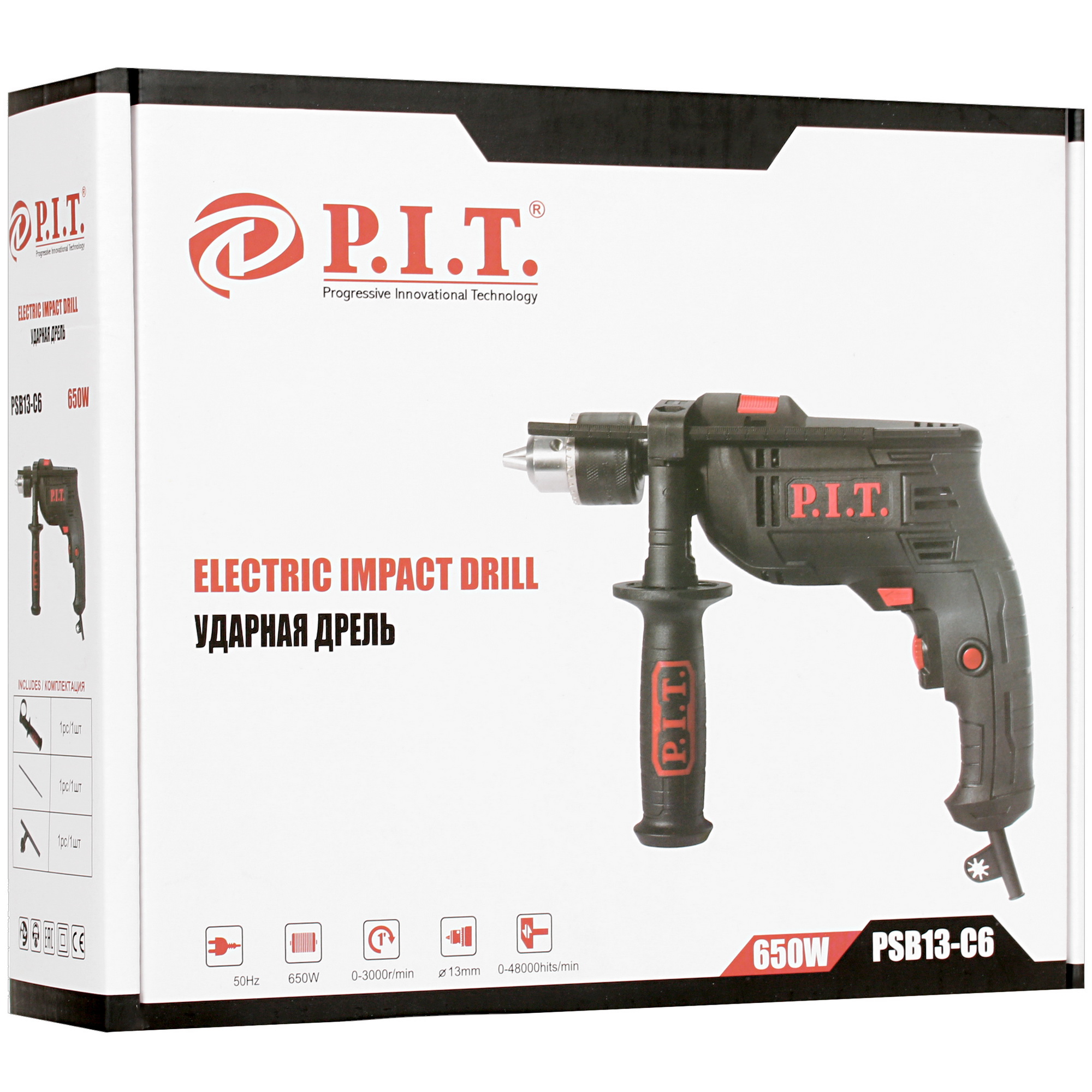 Дрель  P.I.T. PSB13-C6 5308127 PIT STDN-0136082 - Вид №7