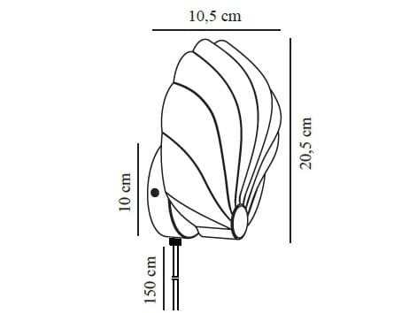 Металлические и пластиковые бра Nordlux KONCHI ARCH-00114394 - Вид №12