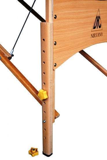 TS3021_B1 Черный массажный стол NIRVANA RELAX PRO DFC  - Вид №3