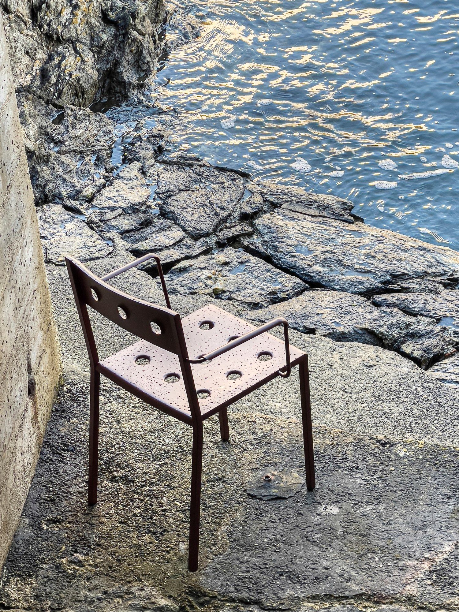 Стальной стул с порошковым покрытием с подлокотниками Hay балкон ARCH-00134702 - Вид №13