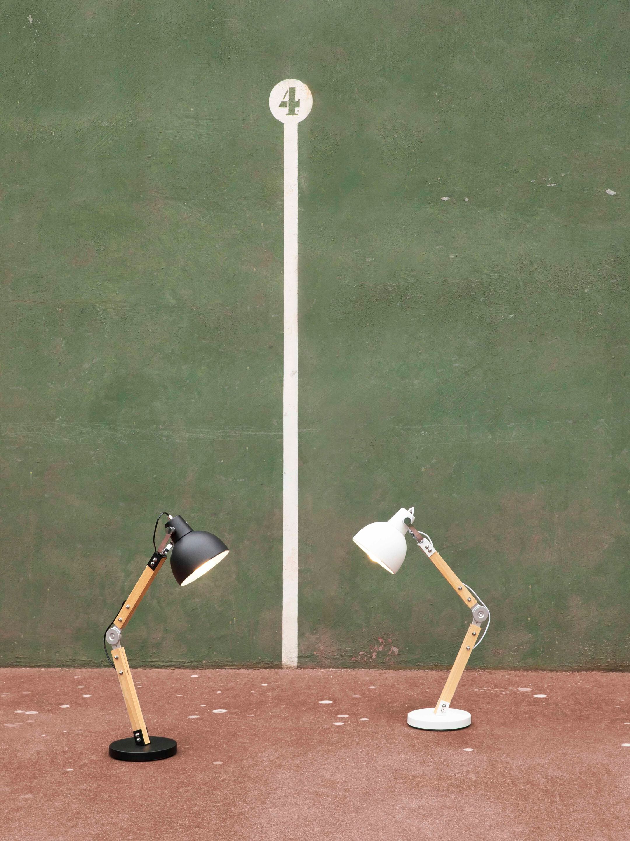 Настольная лампа из стали и дерева Pilma Денвер ARCH-00121619 - Вид №2