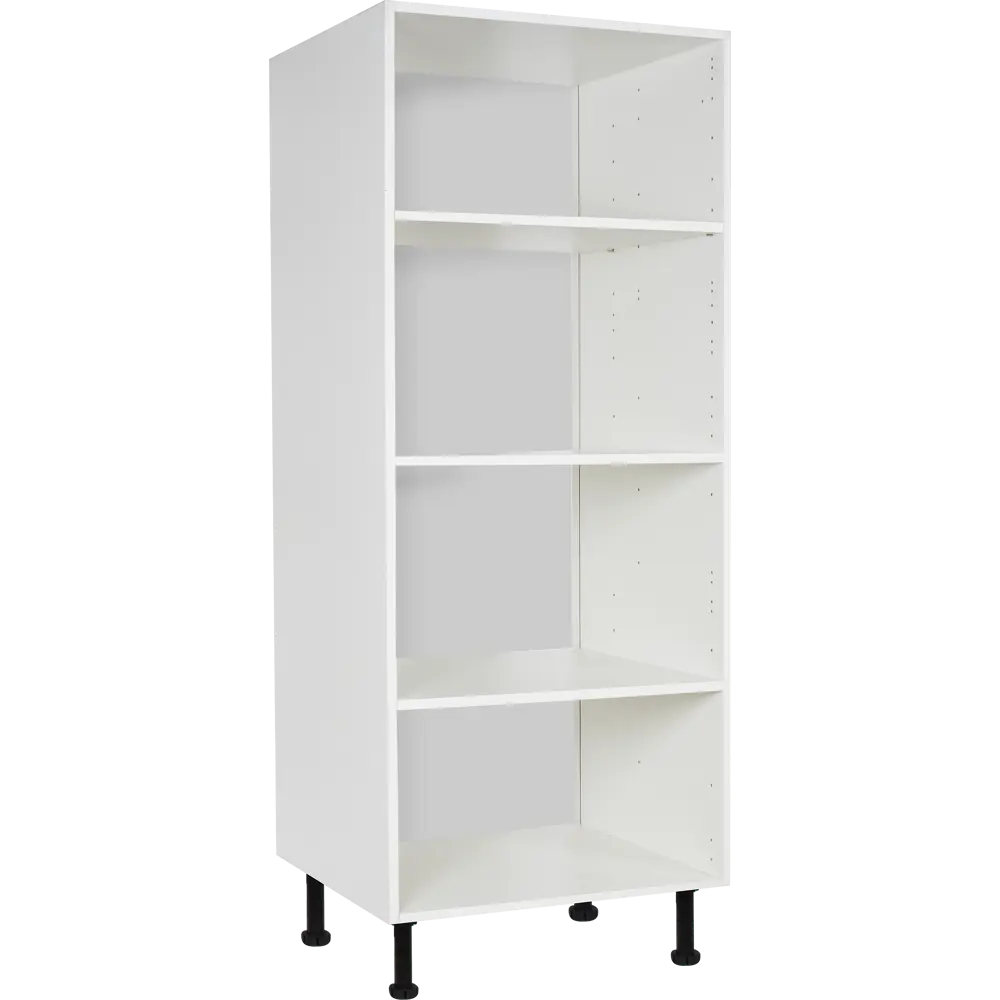 Колонка напольная 60x140x56 см, ЛДСП, цвет белый 13252194 STLM-2159756 DELINIA 