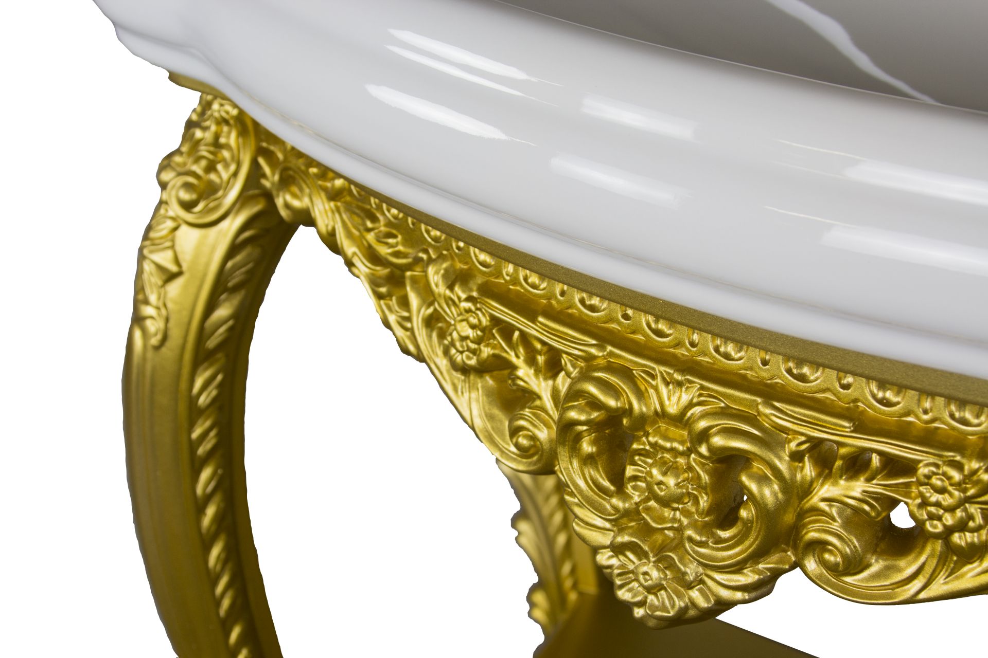 Консоль ISABELLA 80 арт. TS-10108-G золото Tessoro TS10108G - Вид №4