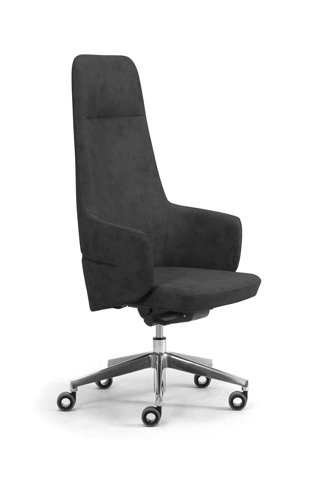 Регулируемое по высоте кожаное офисное кресло с подлокотниками Leyform ARCH-00129489 - Вид №12
