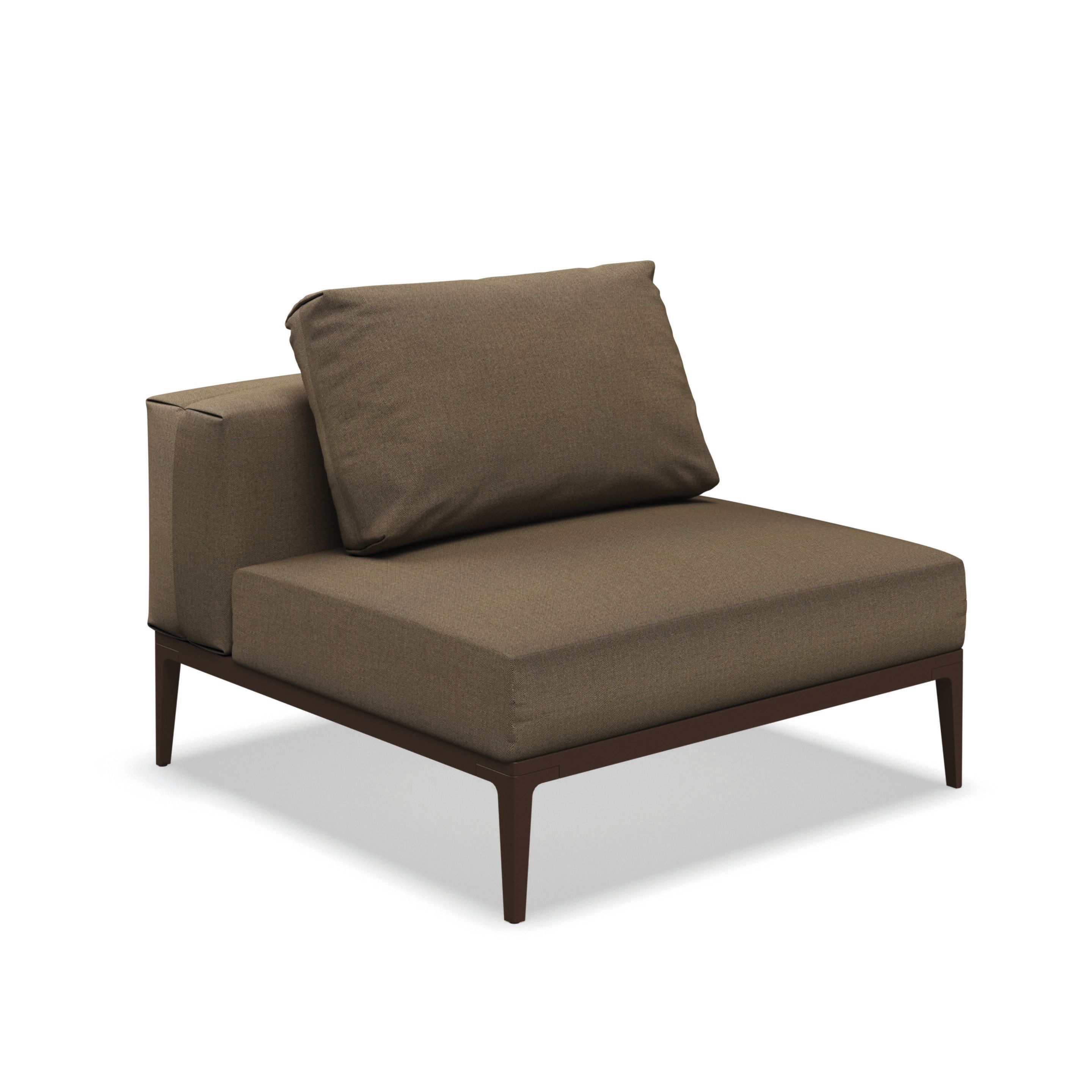 Тканевый угловой модульный садовый диван Gloster сетка ARCH-00114712 - Вид №106