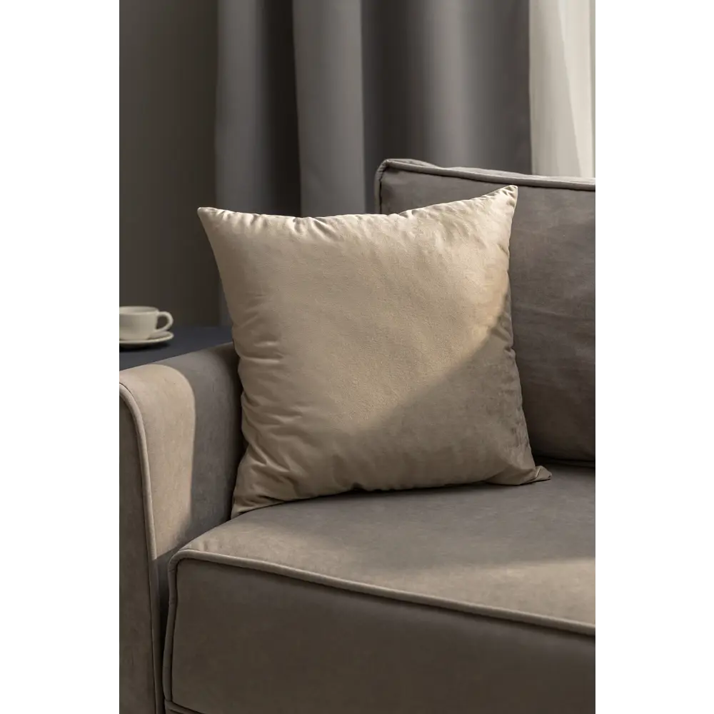 INSPIRE Tony Moon4 — декоративная подушка 45×45 см в серо-коричневых тонах 82853643 STLM-0037077 - Вид №4