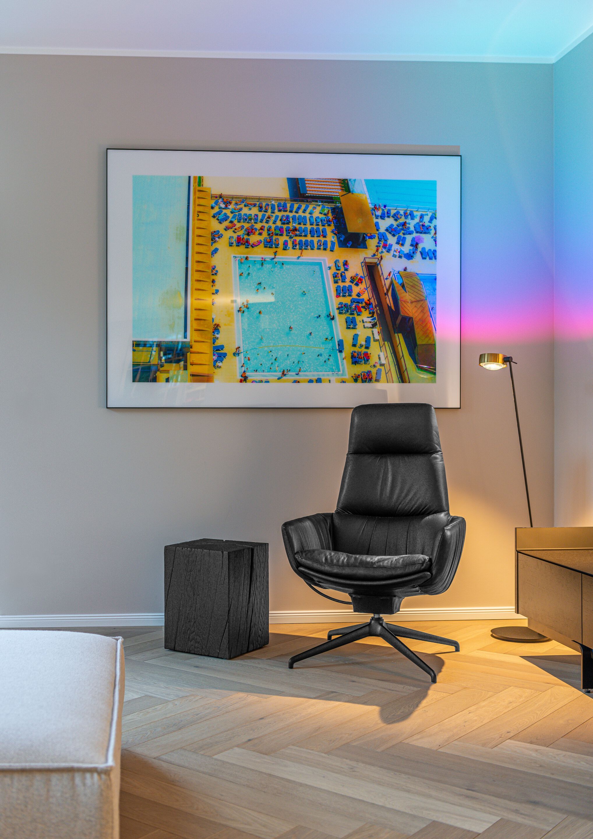 Вращающееся кресло с подлокотниками KFF Faye ARCH-00055386 - Вид №1