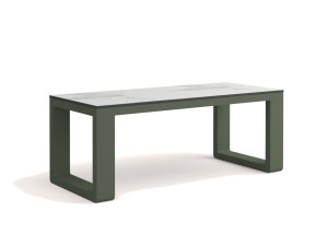 Алюминиевый прямоугольный садовый столик