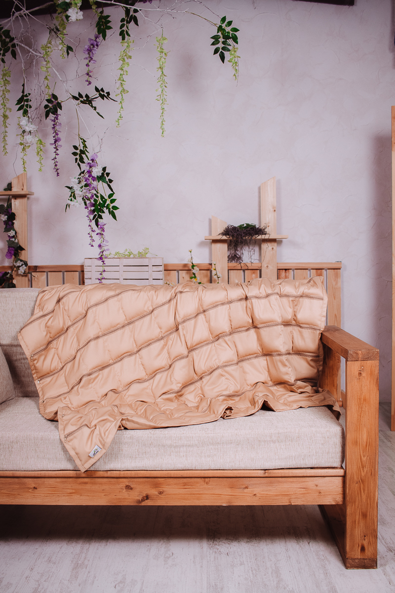 Утяжеленное одеяло "Модерн" детское ПОКАЧАЙКА  326722 Бежевый Santreyd  - Вид №2