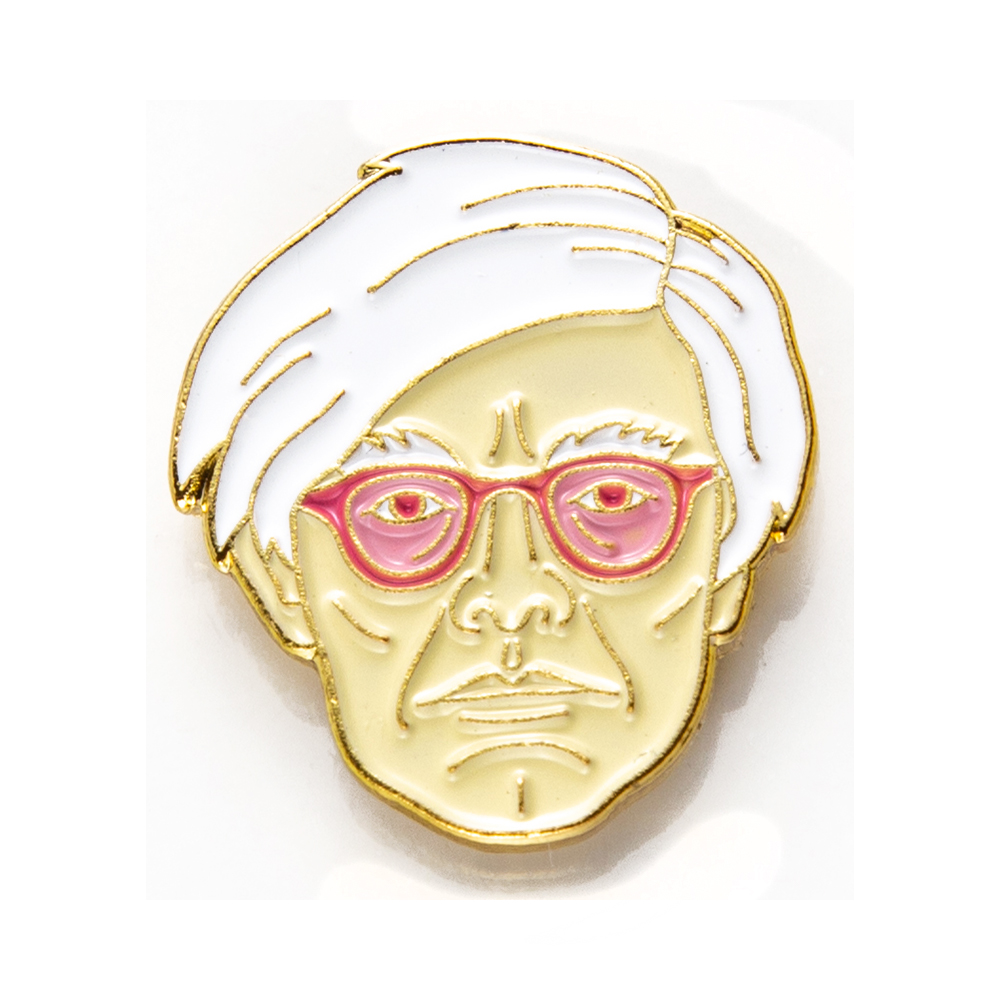 1084234 Значок эмалированный №17 Энди Уорхол Santreyd 