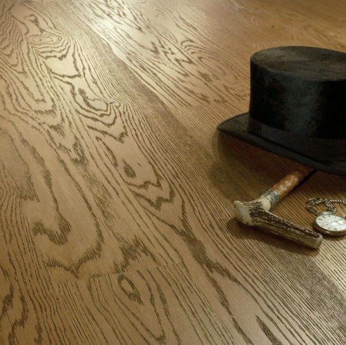 Паркетная доска Karelia Дуб Ebony Stonewashed 2600200261 - Вид №5