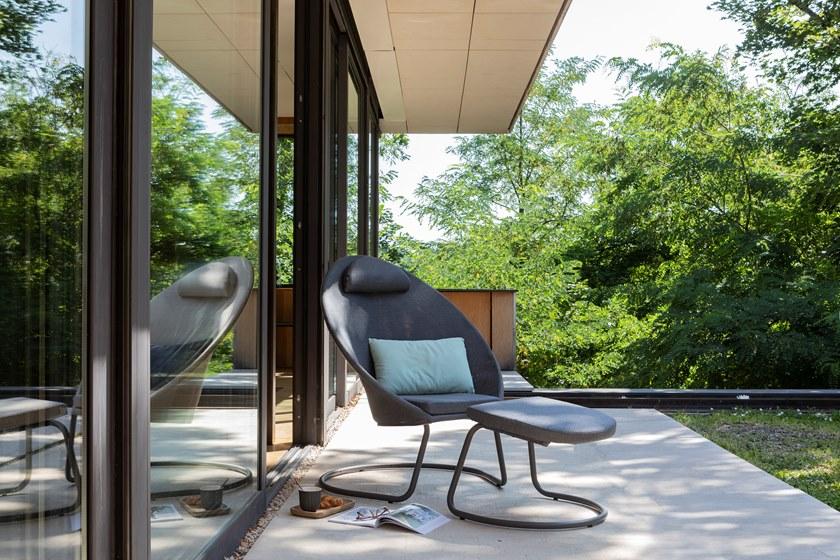 Lafuma Mobilier Консольное садовое кресло с подголовником Gordes Lfm2842 - Вид №5