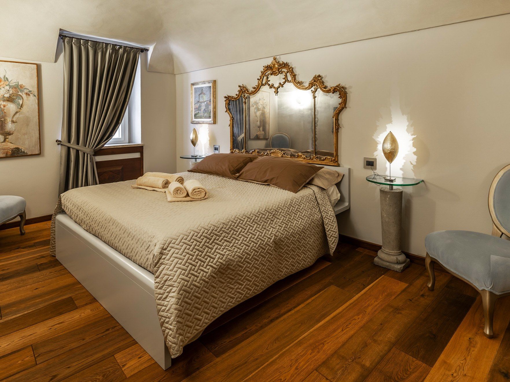 Светодиодная настольная лампа из стекловолокна Catellani & Smith PostKrisi ARCH-00005976 - Вид №1