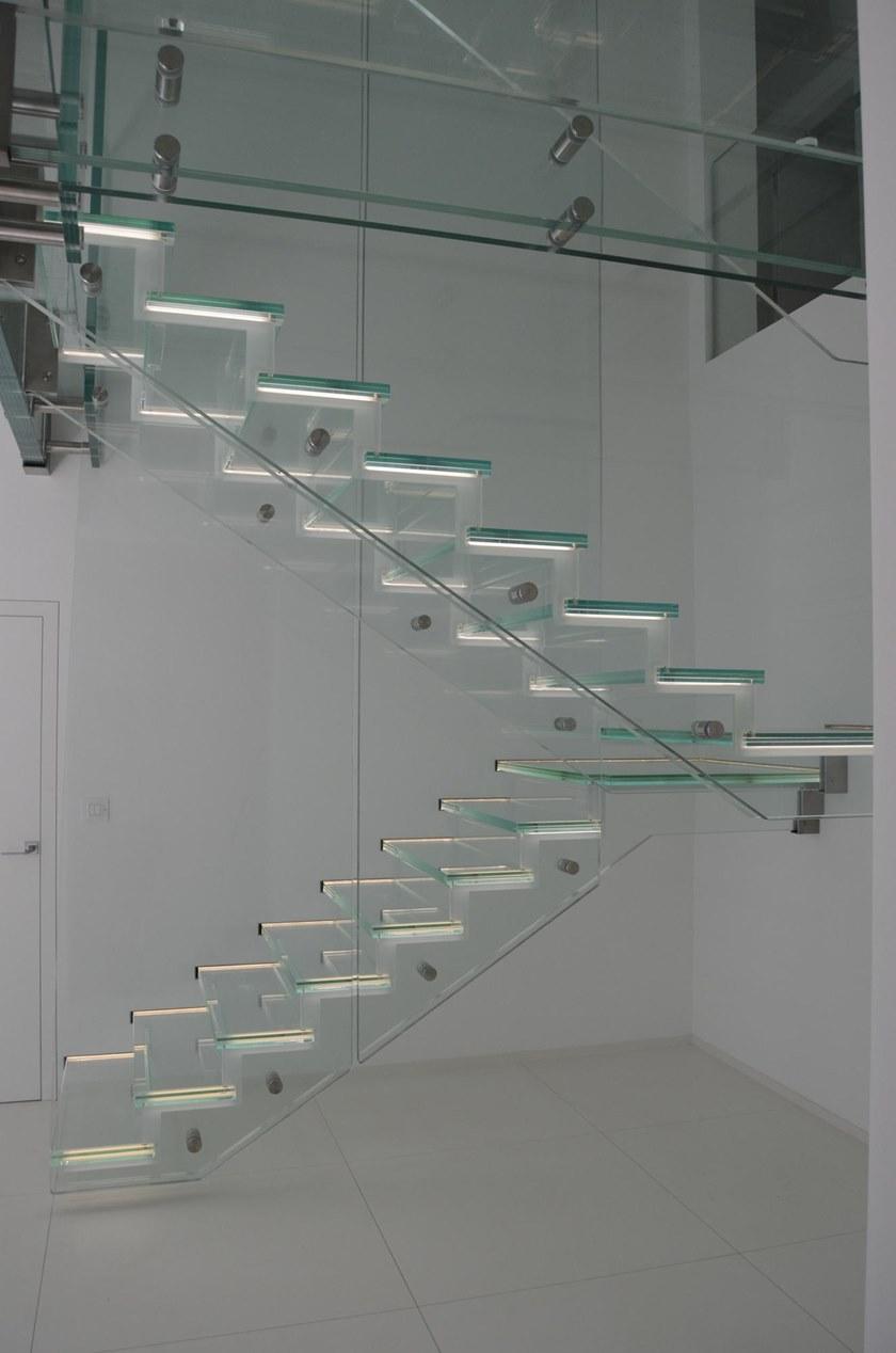 Siller Treppen Стеклянная лестница со светодиодной подсветкой sun-id-1406766 - Вид №4