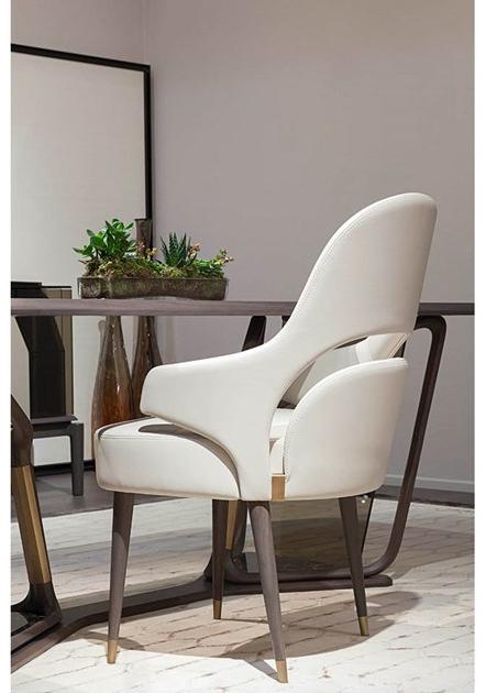 Turri Мягкое кожаное кресло с подлокотниками Vine sun-id-1466336 - Вид №2