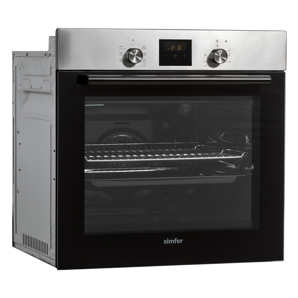 9240924 Электрический духовой шкаф Simfer B6EM56070 серебристый STDN-0102489 - Вид №1