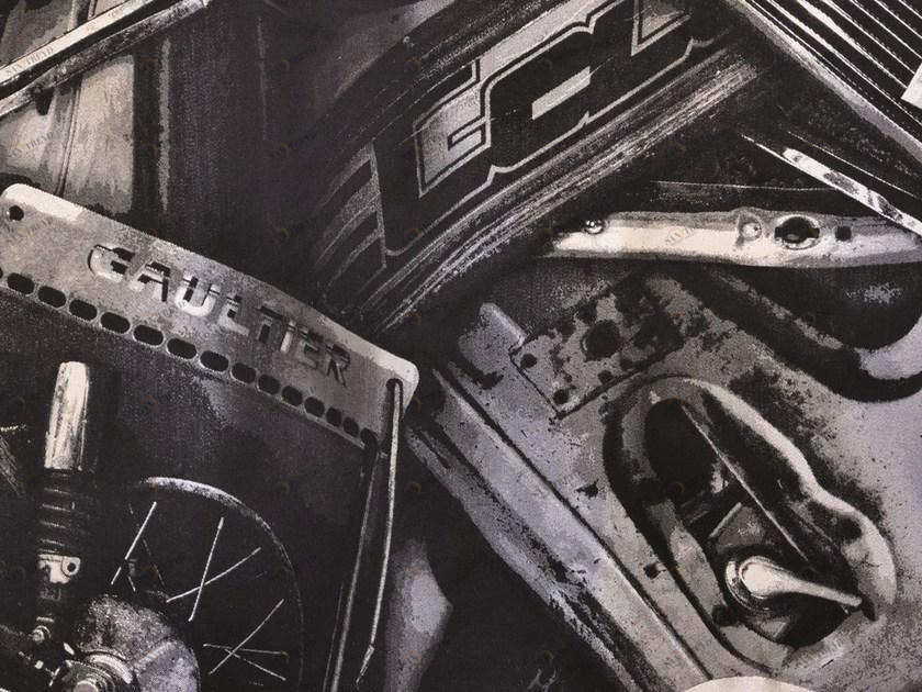 LELIEVRE Набивная обивочная ткань Jean paul gaultier - le defile sun-id-1386415