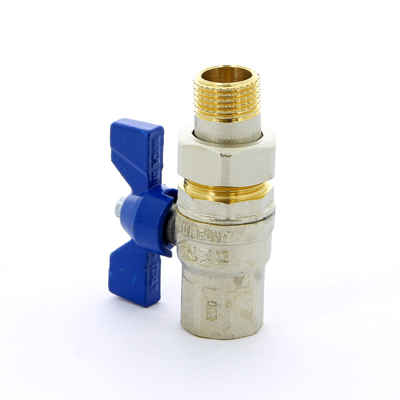 Кран шаровой НВ с разъемным соединением EVOLUTION бабочка F.I.V. 1/2" FIV 80005012 - Вид №1