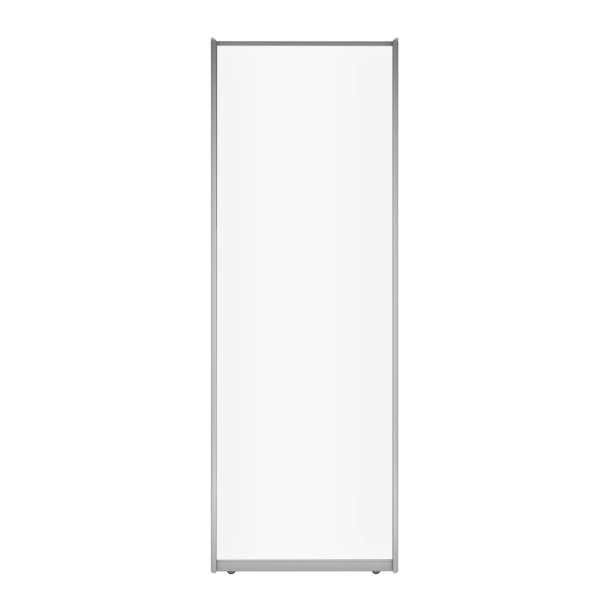 SPACEO Дверь-купе белый ясень с алюминиевым профилем 82335358 STLM-0024799