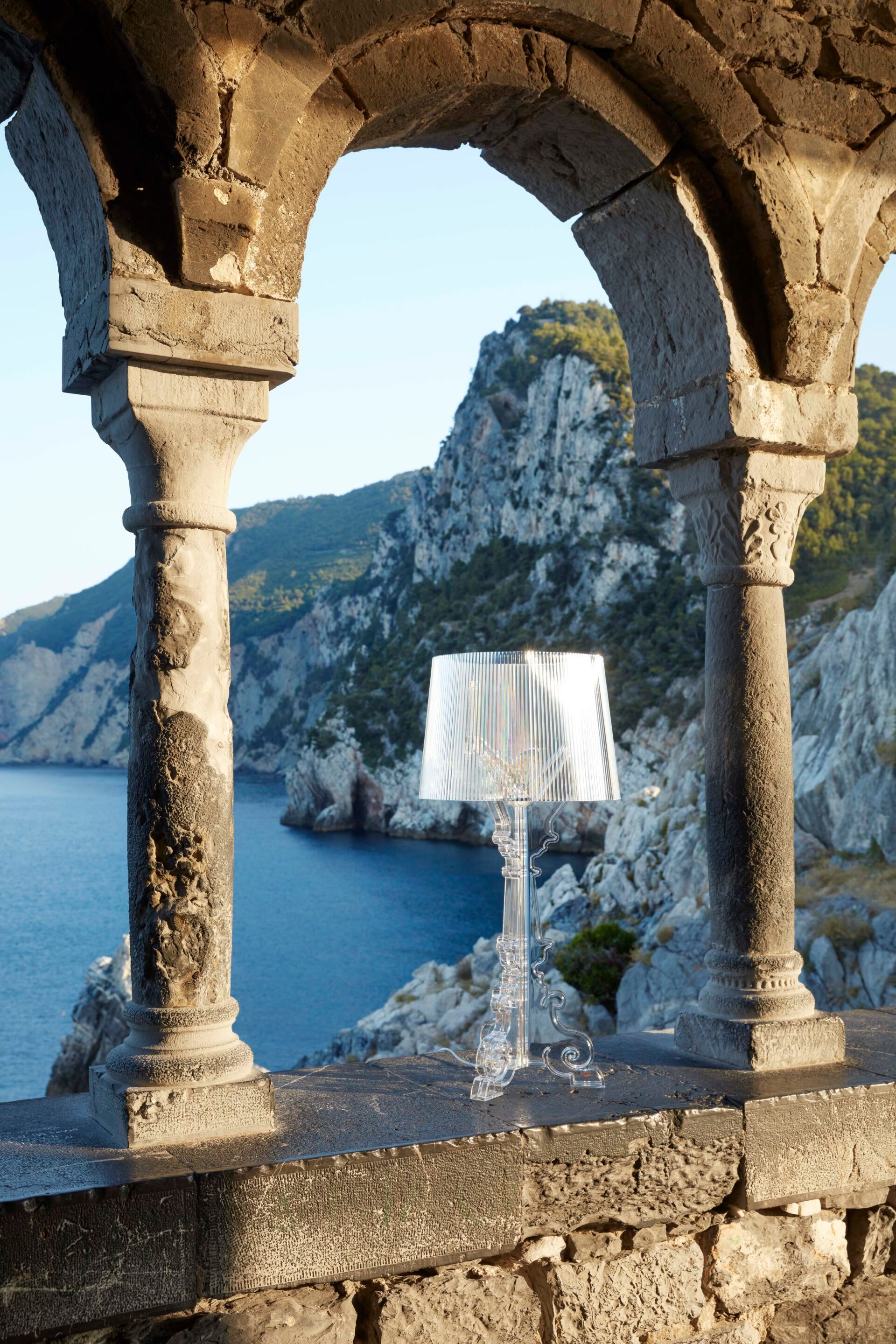 Поликарбонатная светодиодная настольная лампа с регулируемой яркостью Kartell BOURGIE ARCH-00127267 - Вид №47