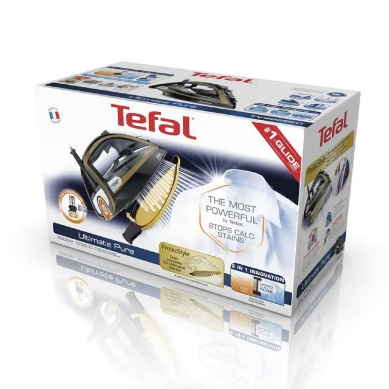5322894 Утюг Tefal Ultimate Pure FV9865E0 золотистый STDN-0040553 - Вид №6