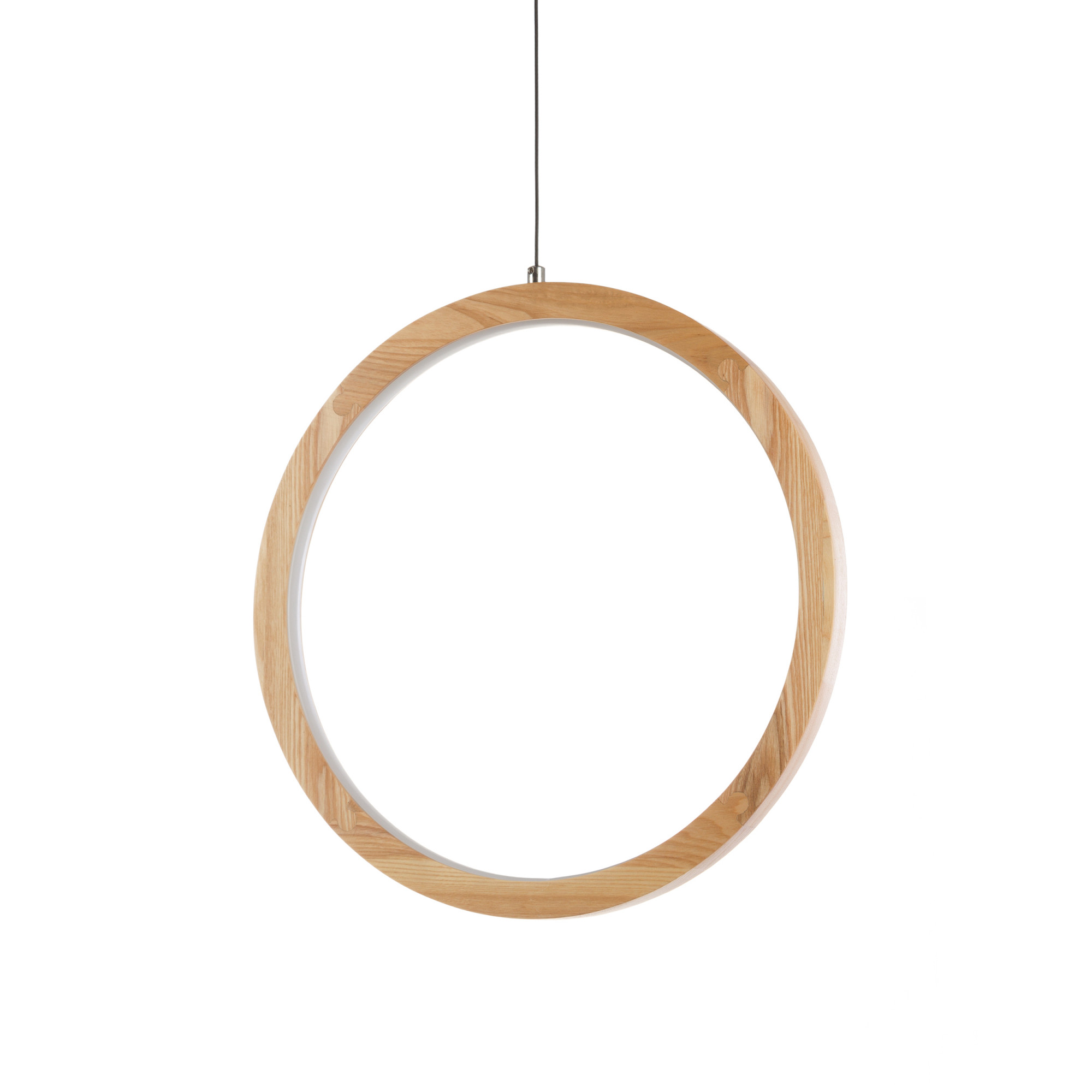 2000983199874 Подвесной светильник O-Wood диаметр 40 ELECTRORETRO Light Wood 