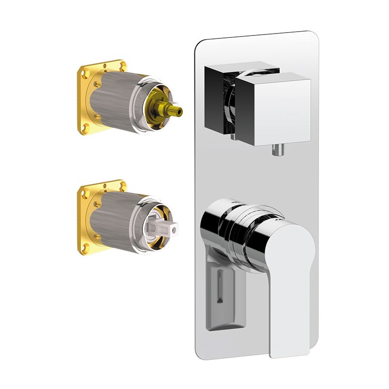 RX612D3KB Смеситель для душа DANIEL RUBINETTERIE Reflex