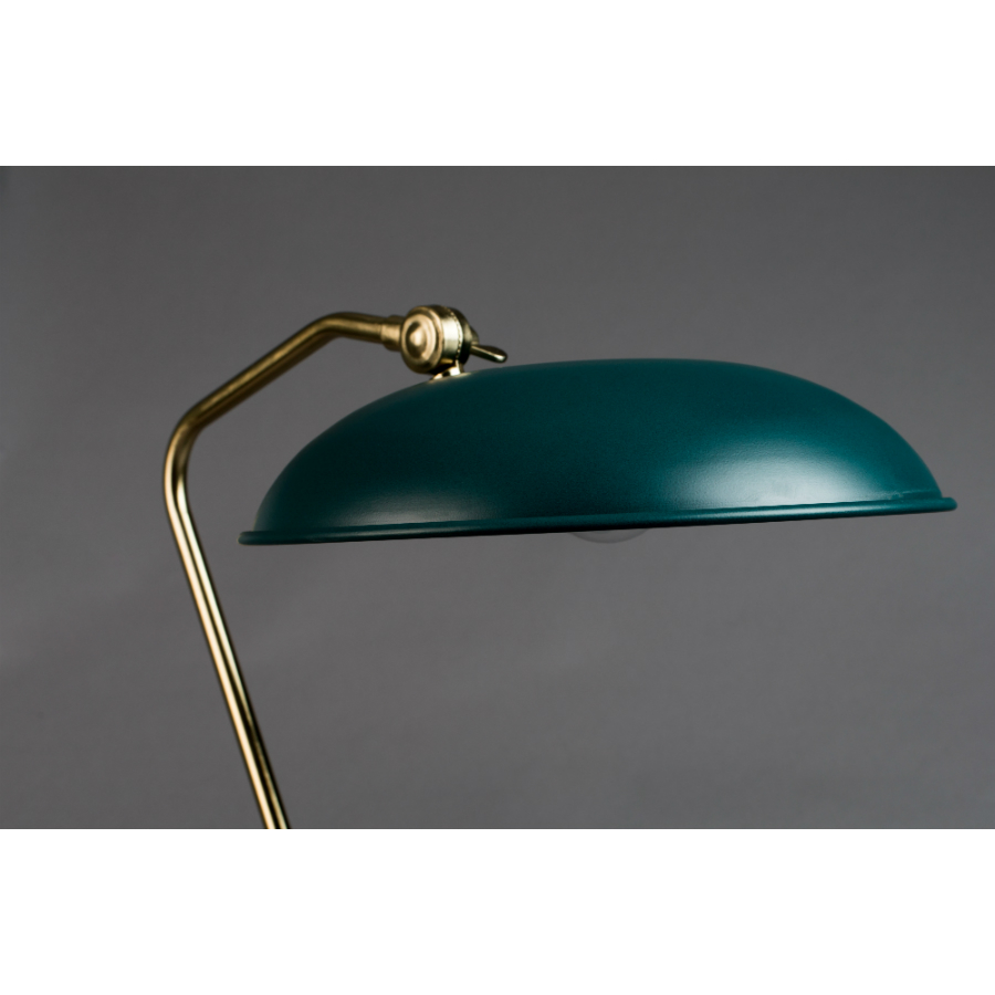 Лампа настольная Liam, серо-зеленая Dutchbone 5200062 - Вид №4