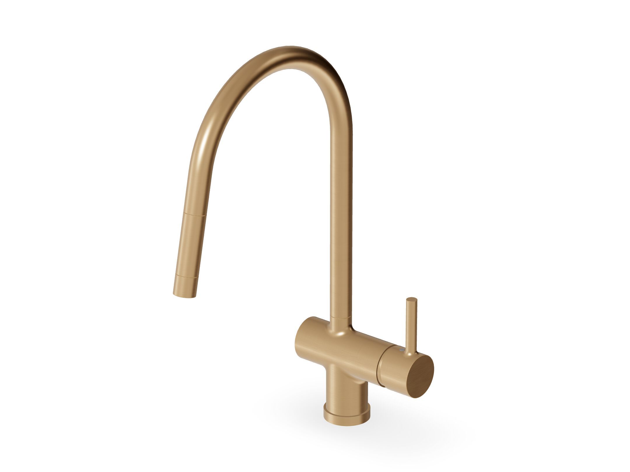 Однорычажный смеситель для кухни с выдвижным ручным душем Zucchetti Pan S ARCH-00029410 - Вид №5