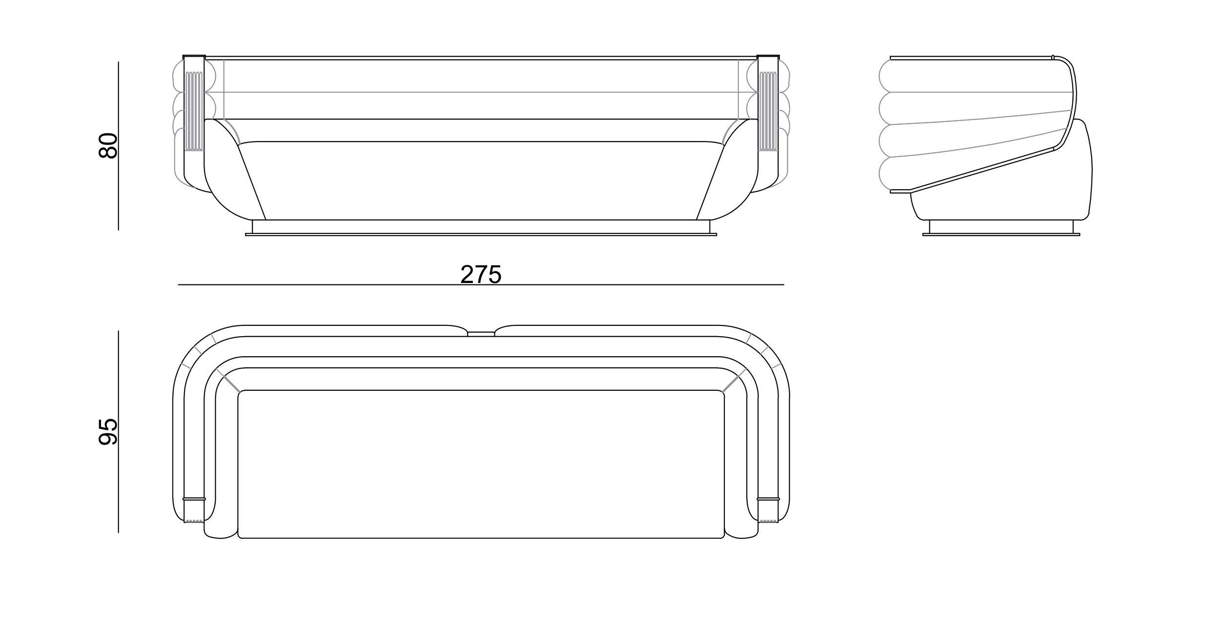 Ткань диван Zebrano Niks ARCH-00091944 - Вид №6