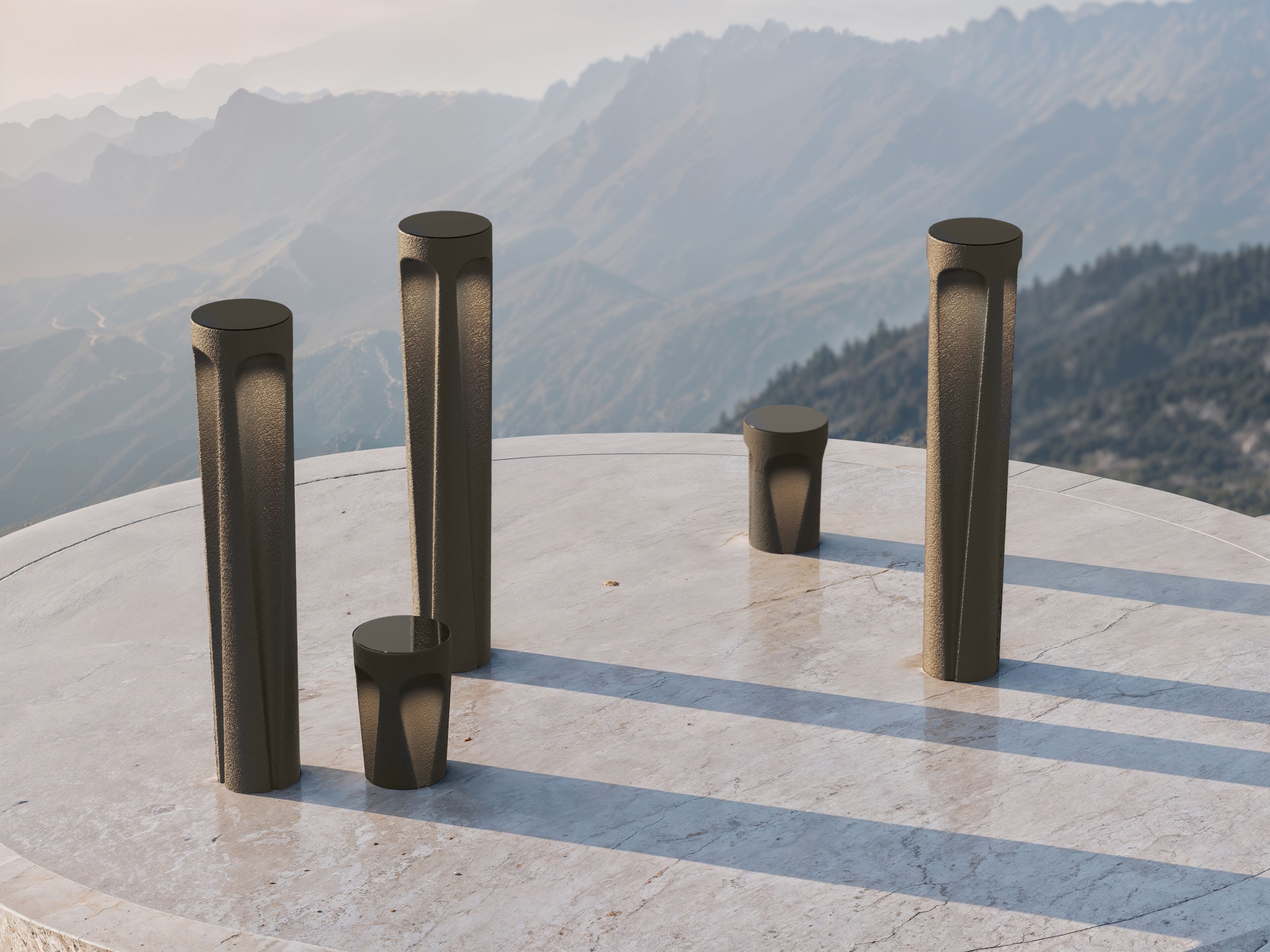 Открытый песчаник настольная лампа SNOC Savio ARCH-00013987 - Вид №1