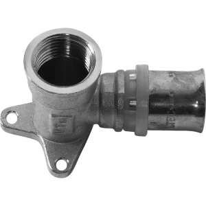 Водорозетка Valtec 1/2"x20 мм ВР никелированная латунь VTM.254.N.002004 15474727 STLM-2020270